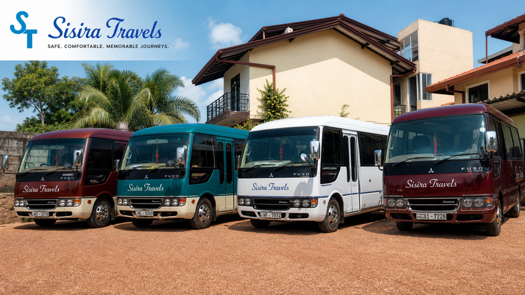 Sisira Travels bus hire and Sri Lanka private tours