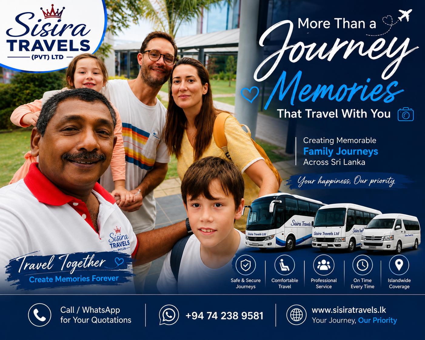 Family memory tours by Sisira Travels